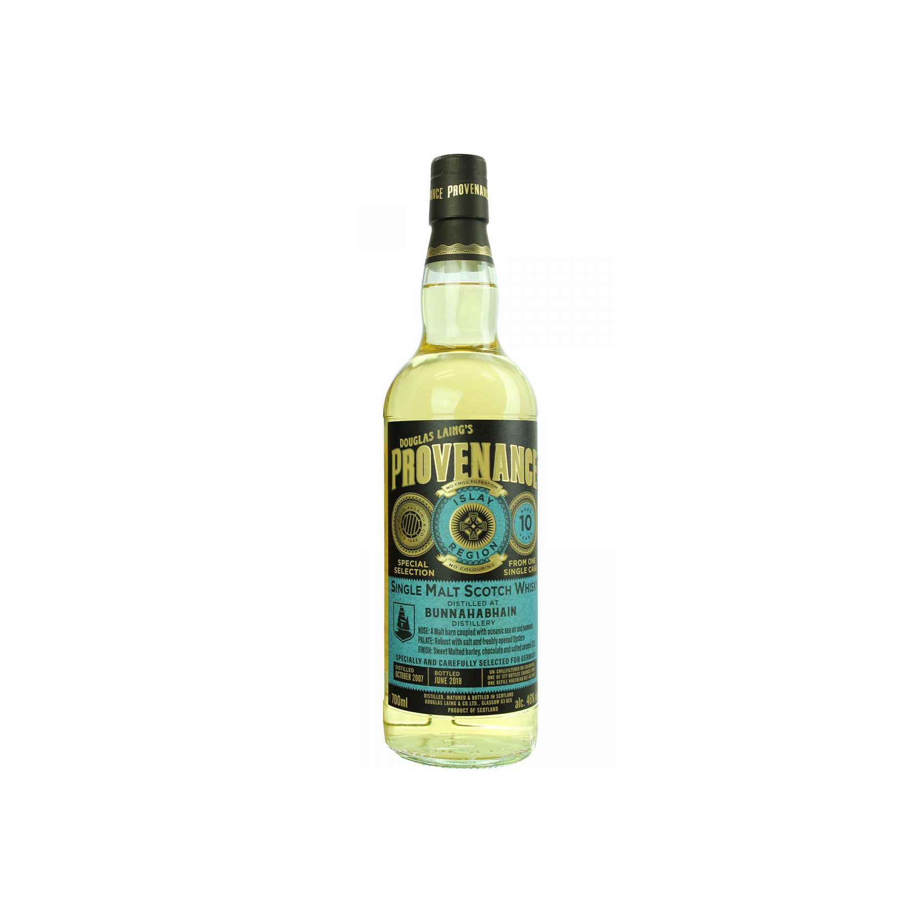 Bunnahabhain 2007 10 Years Single Malt Whisky