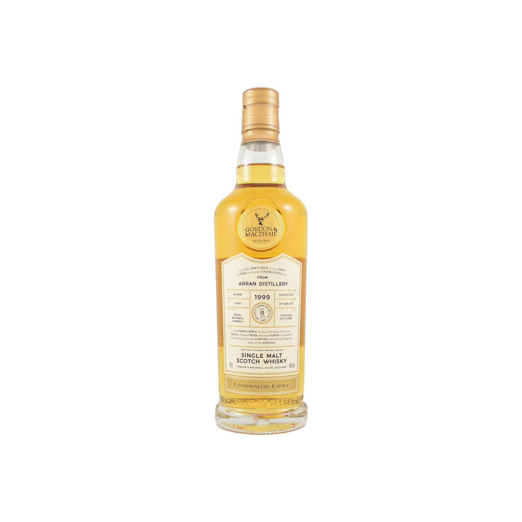 Arran Connoisseurs Choice 1999 19 Years Single Malt Whisky