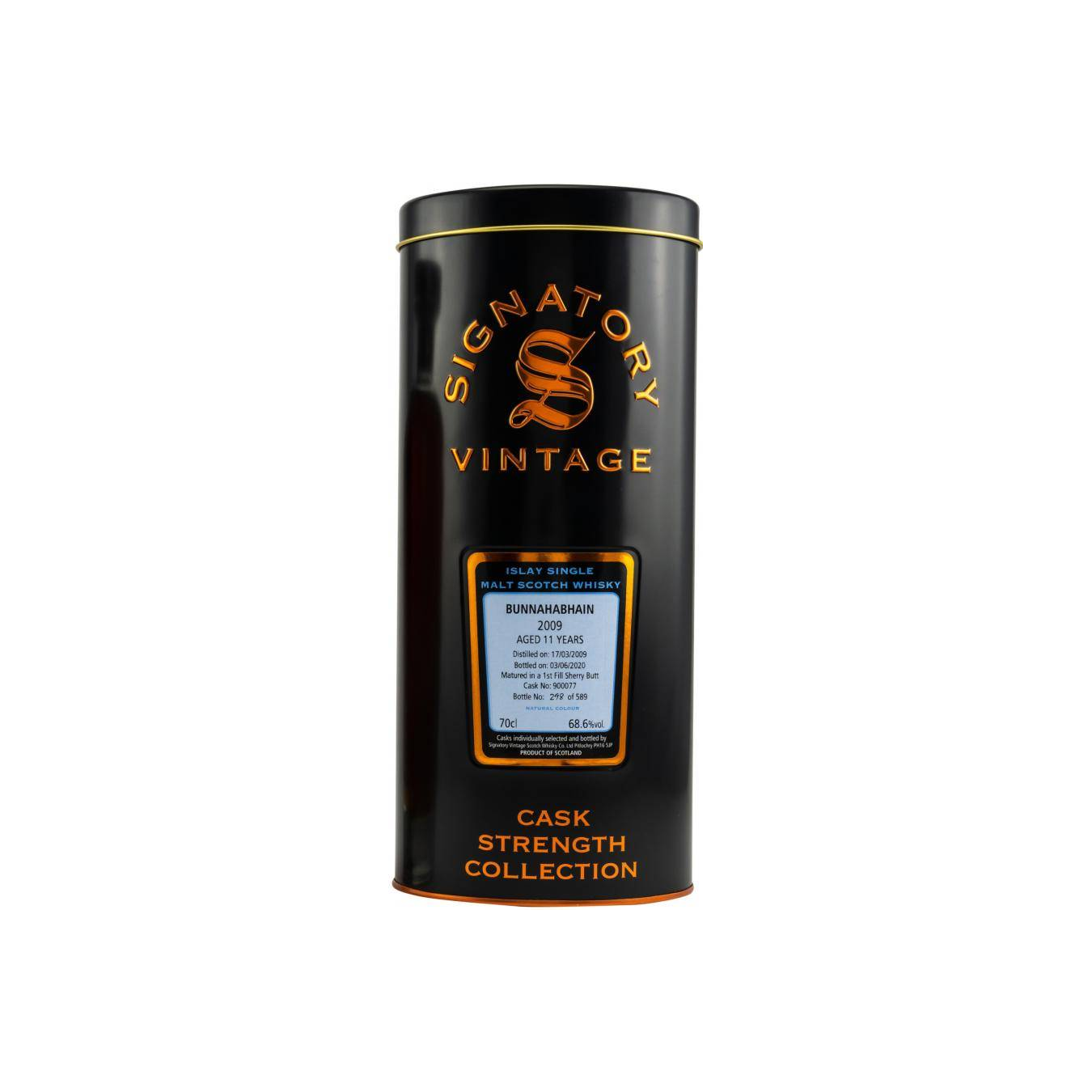 Bunnahabhain Cask Strength Collection 2009 11 Years Single Malt Whisky 2
