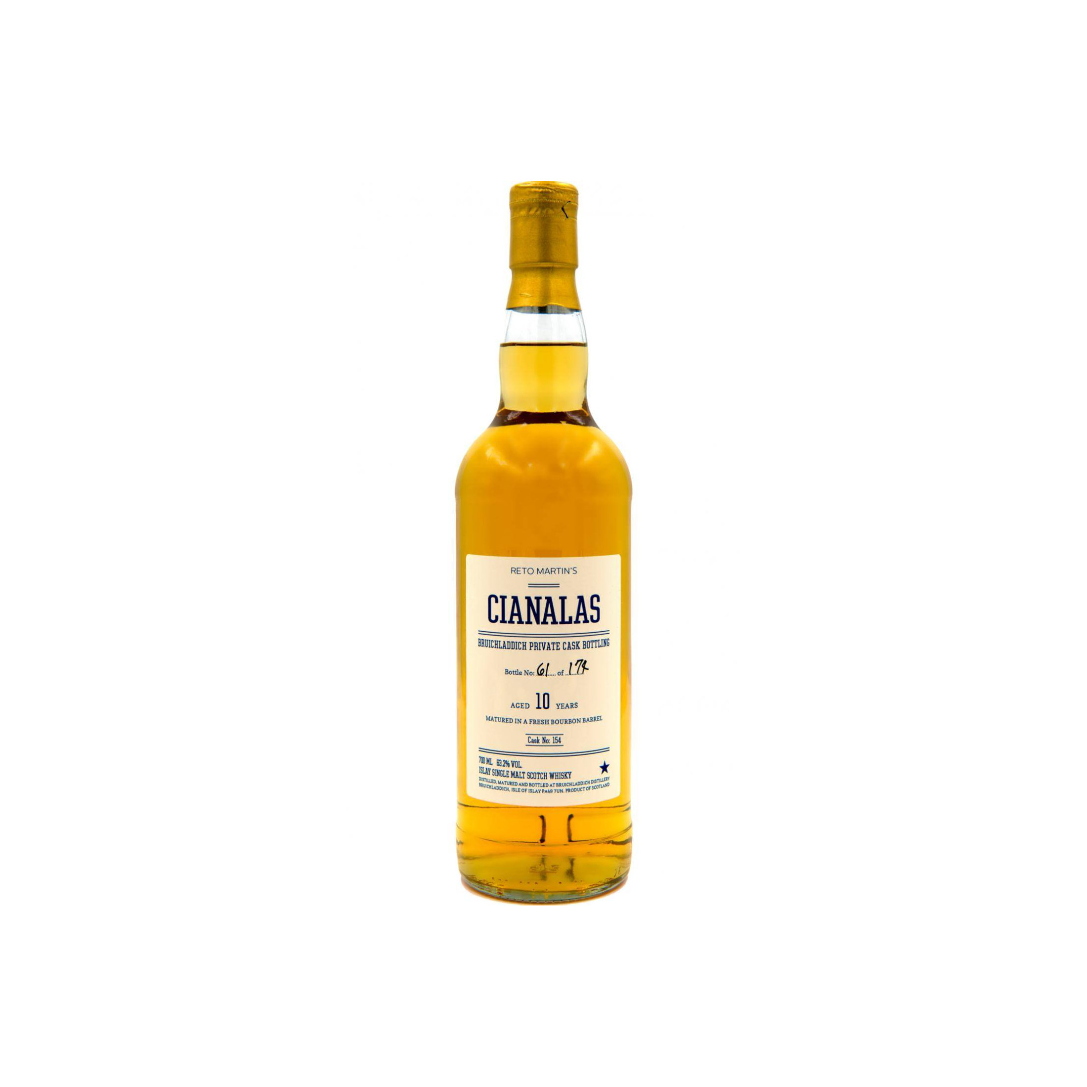 Bruichladdich 10 Years Single Malt Whisky