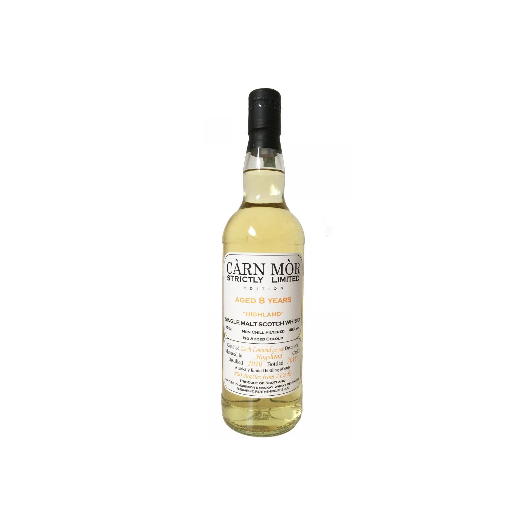 Loch Lomond 2010 8 Years Single Malt Whisky