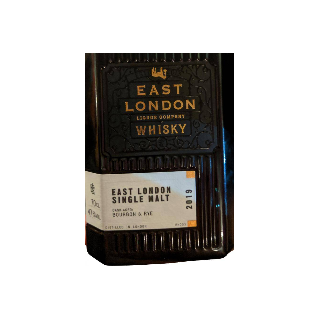 East London Liquor Company 2016 3 Years Single Malt Whisky 2