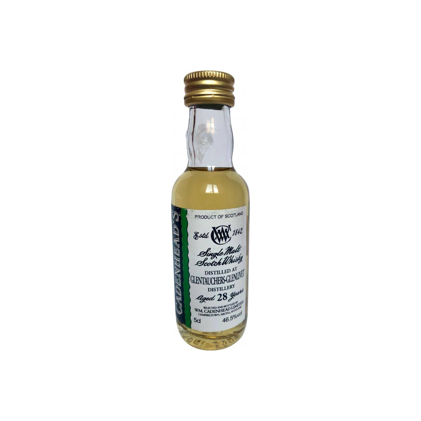 Glentauchers Miniature 1990 28 Years Single Malt Whisky 2