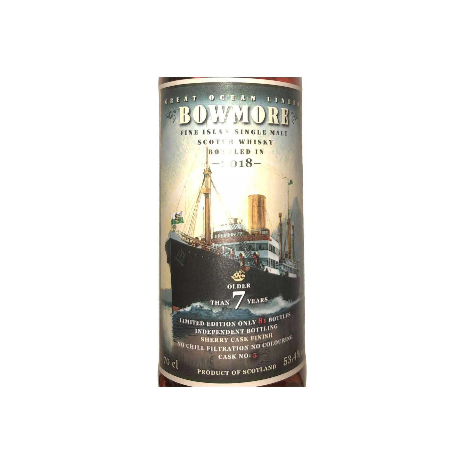 Bowmore 7 Years Single Malt Whisky 2