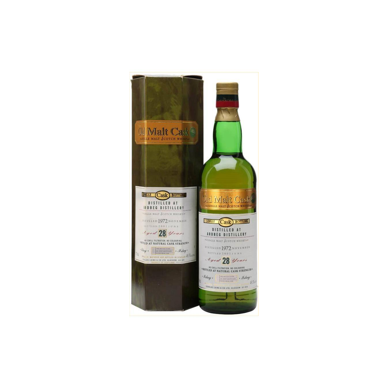 Ardbeg Old Malt Cask 1972 28 Years Single Malt Whisky 2