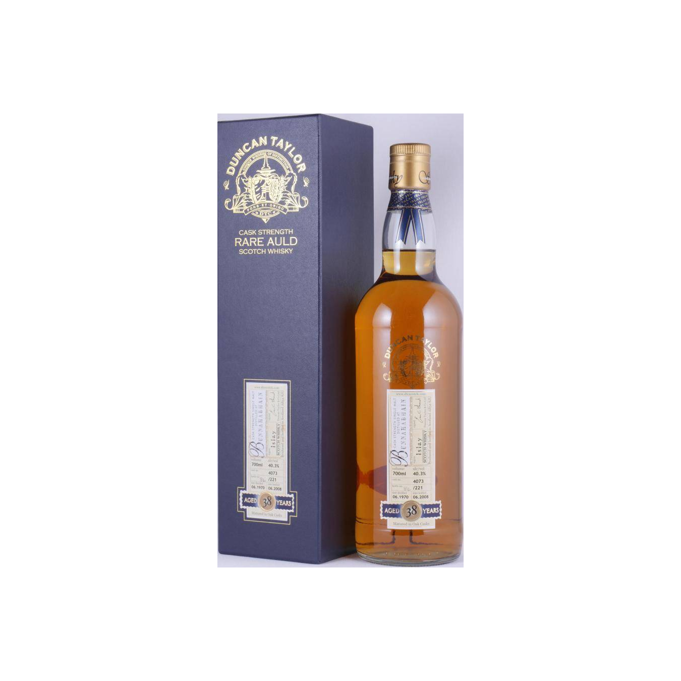 Bunnahabhain Rare Auld 1970 38 Years Single Malt Whisky 3