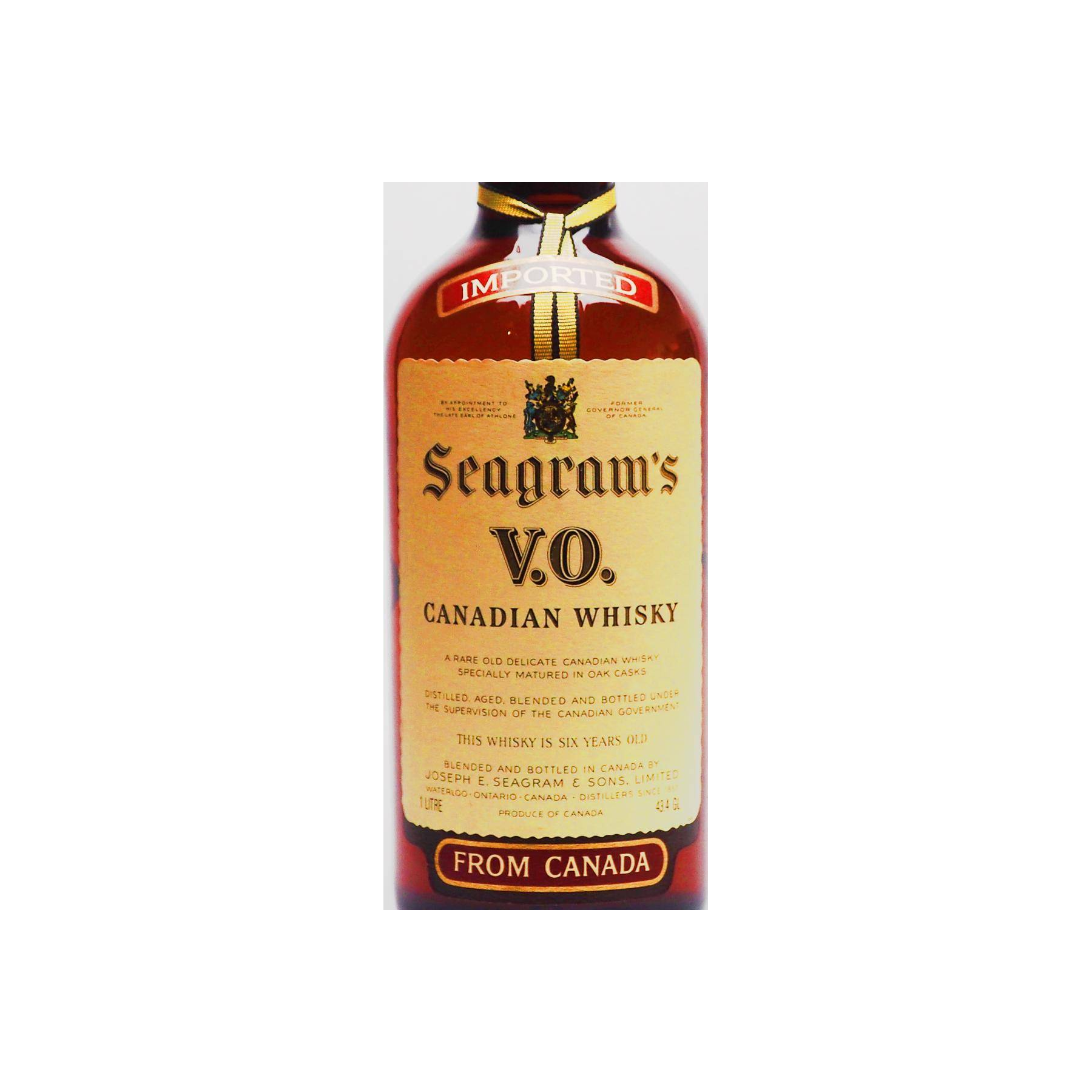 Seagram's V.O. Canadian Whisky 2