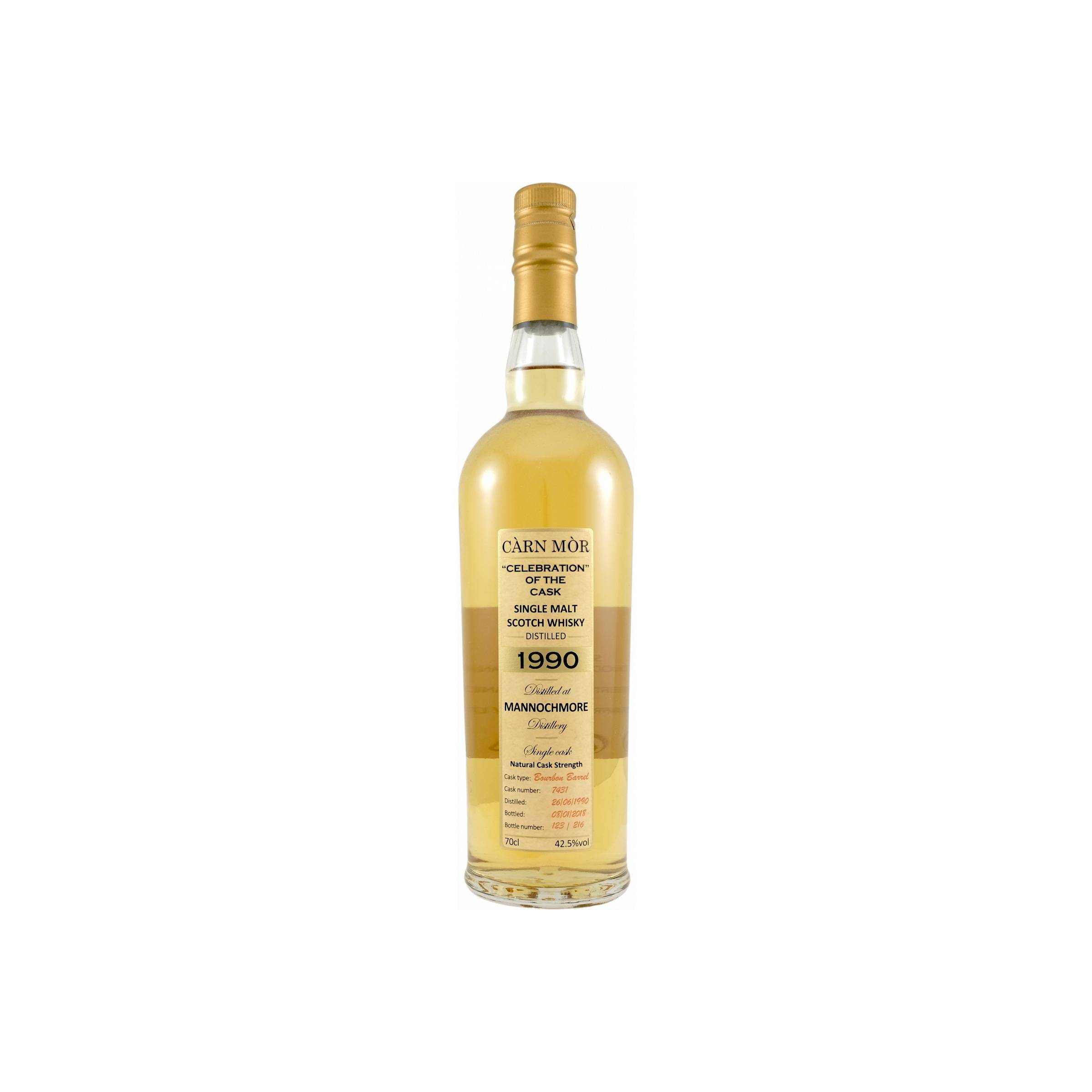 Mannochmore 1990 27 Years Single Malt Whisky