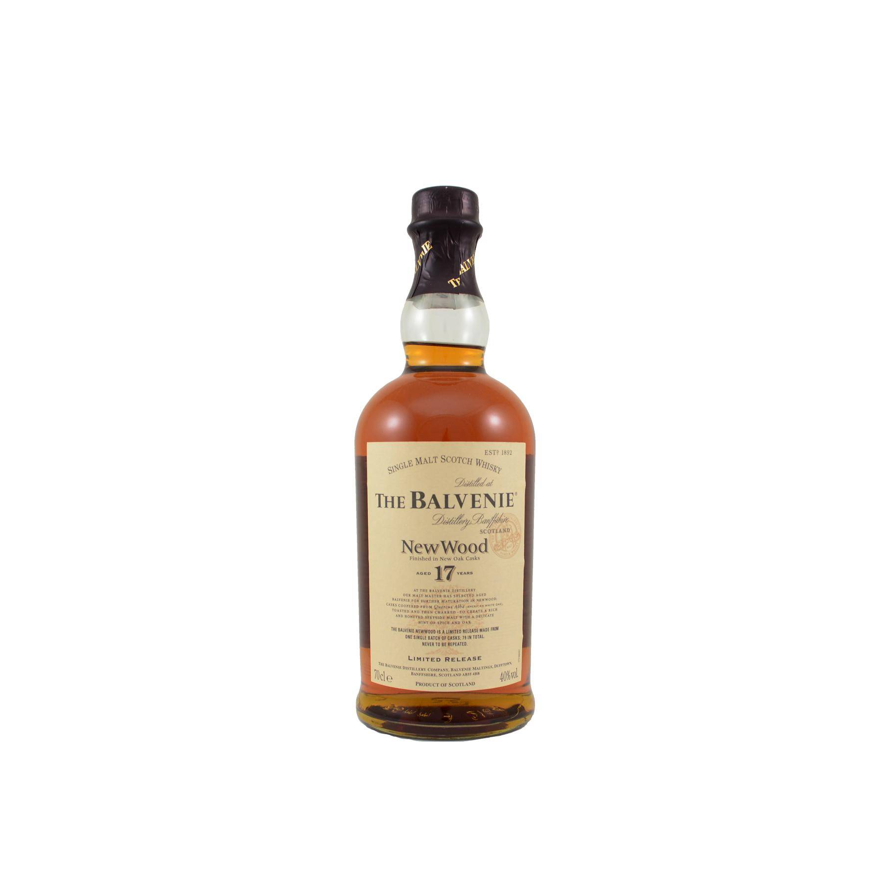 The Balvenie 17 Years Single Malt Whisky