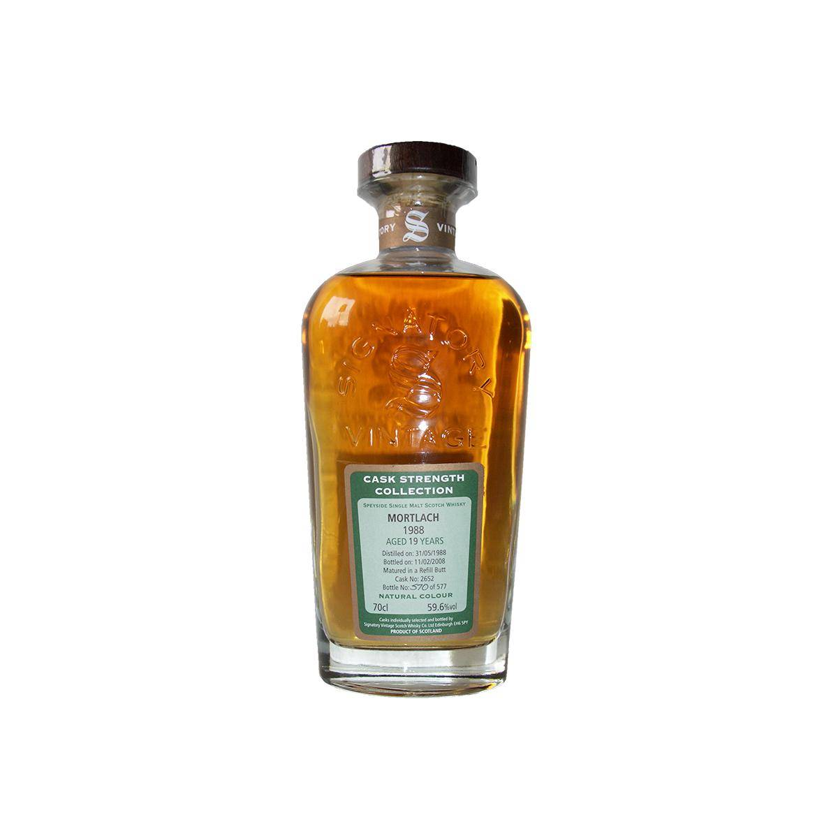 Mortlach Cask Strength Collection 1988 19 Years Single Malt Whisky