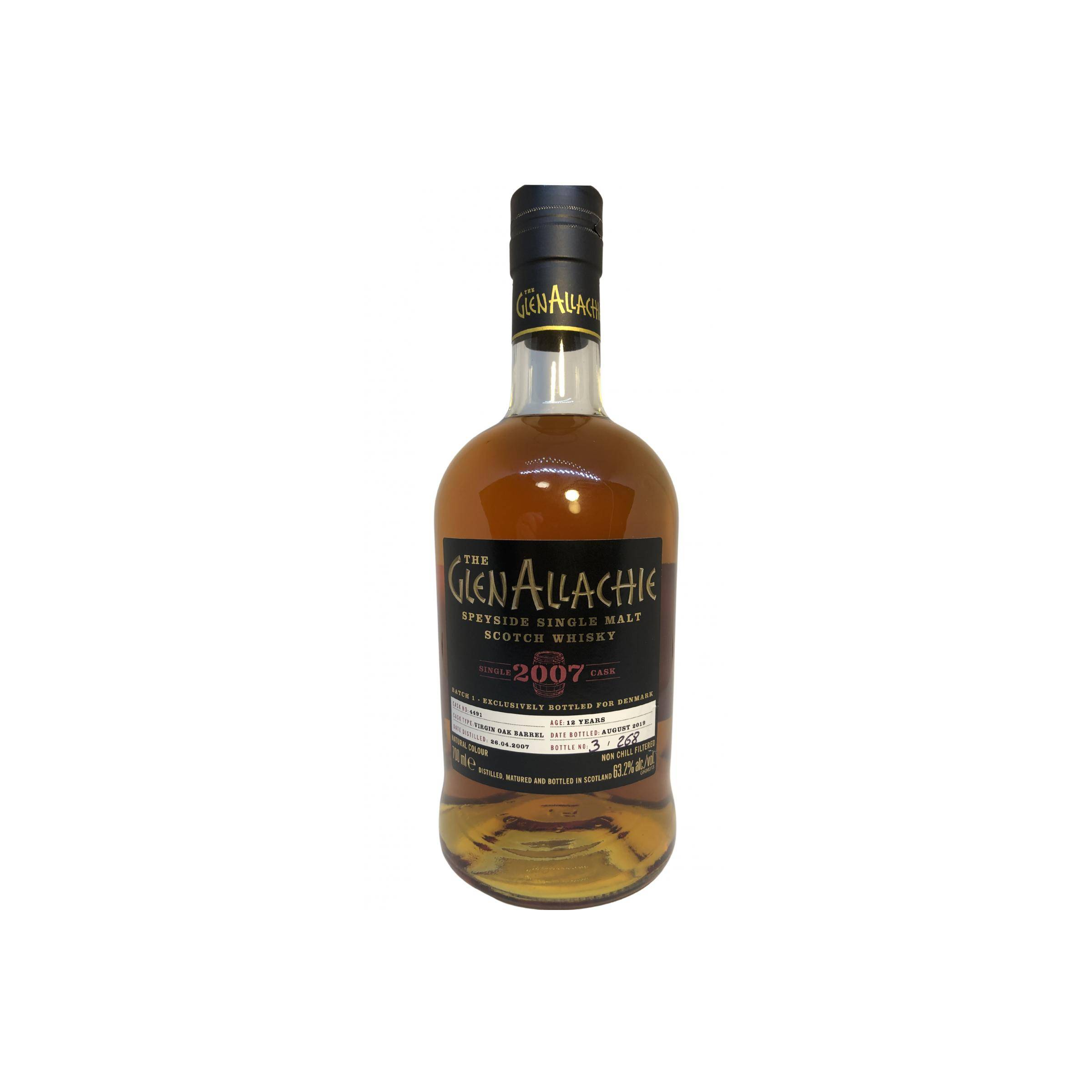 The GlenAllachie Single Cask 2007 12 Years Single Malt Whisky