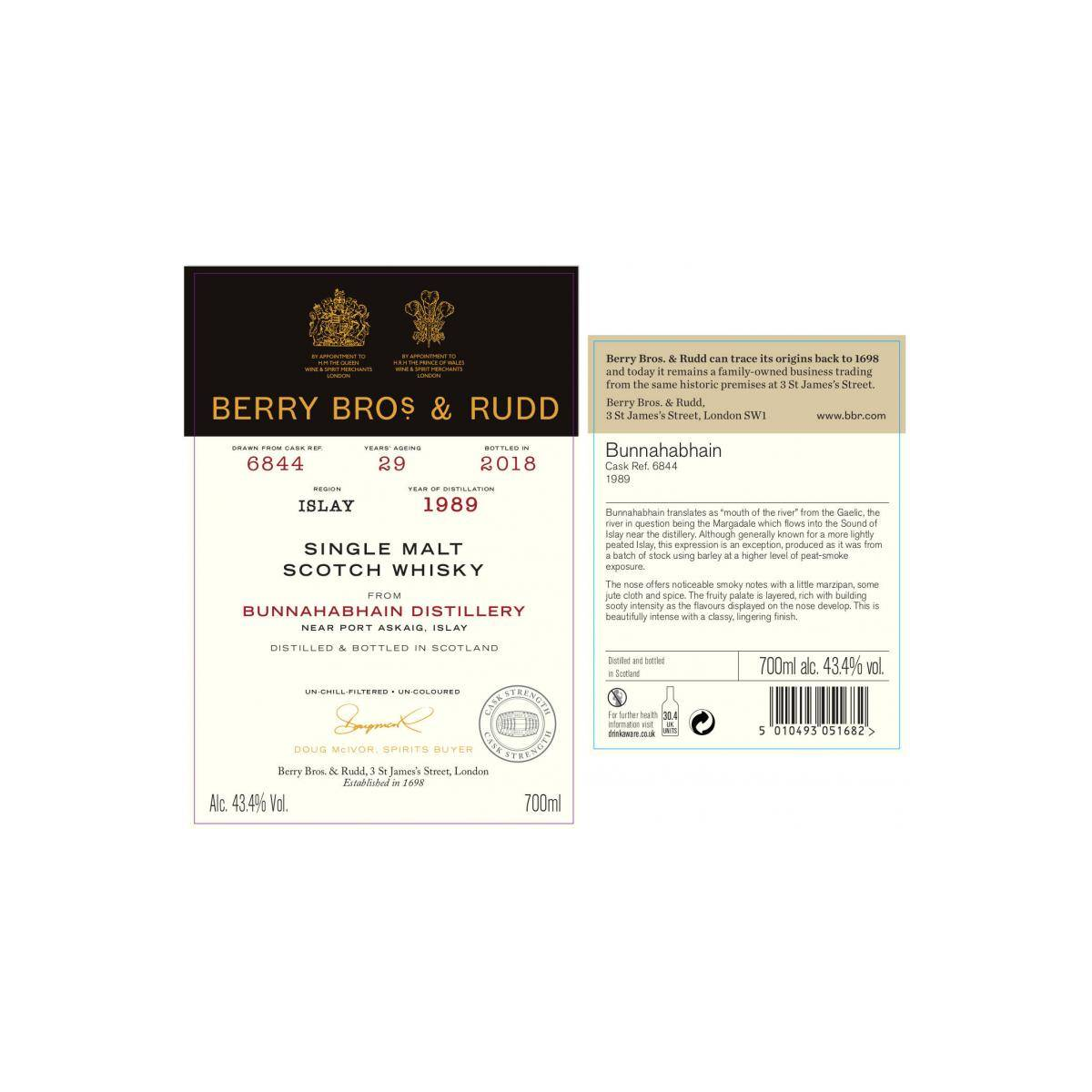Bunnahabhain 1989 29 Years Single Malt Whisky 2
