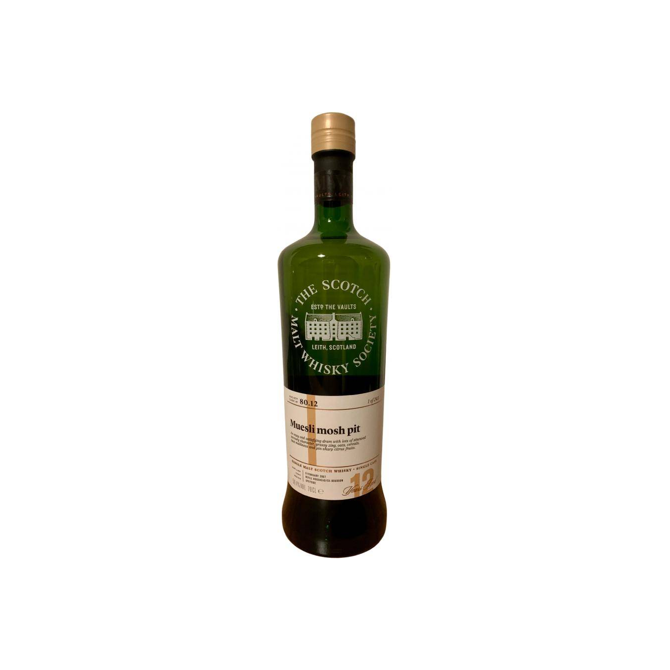 The Scotch Malt Whisky Society 2007 12 Years Single Malt Whisky