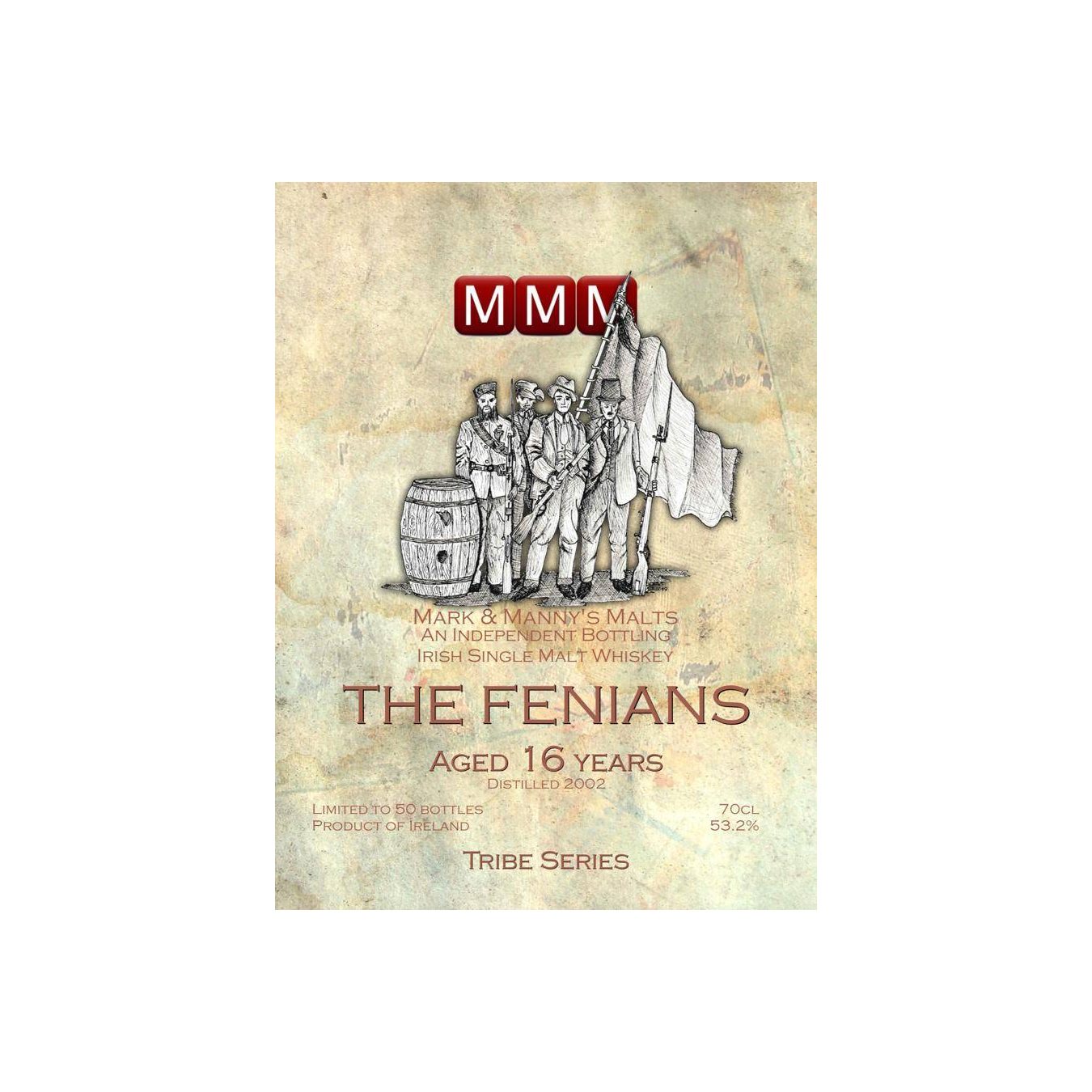Irish Single Malt Whiskey The Fenians 2002 MMM 2