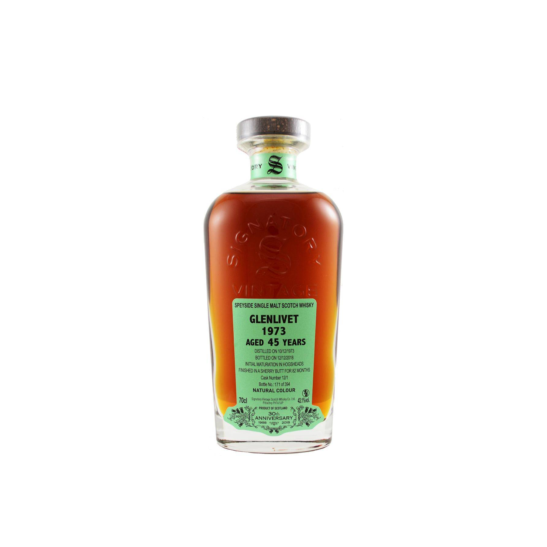 The Glenlivet 1973 45 Years Single Malt Whisky