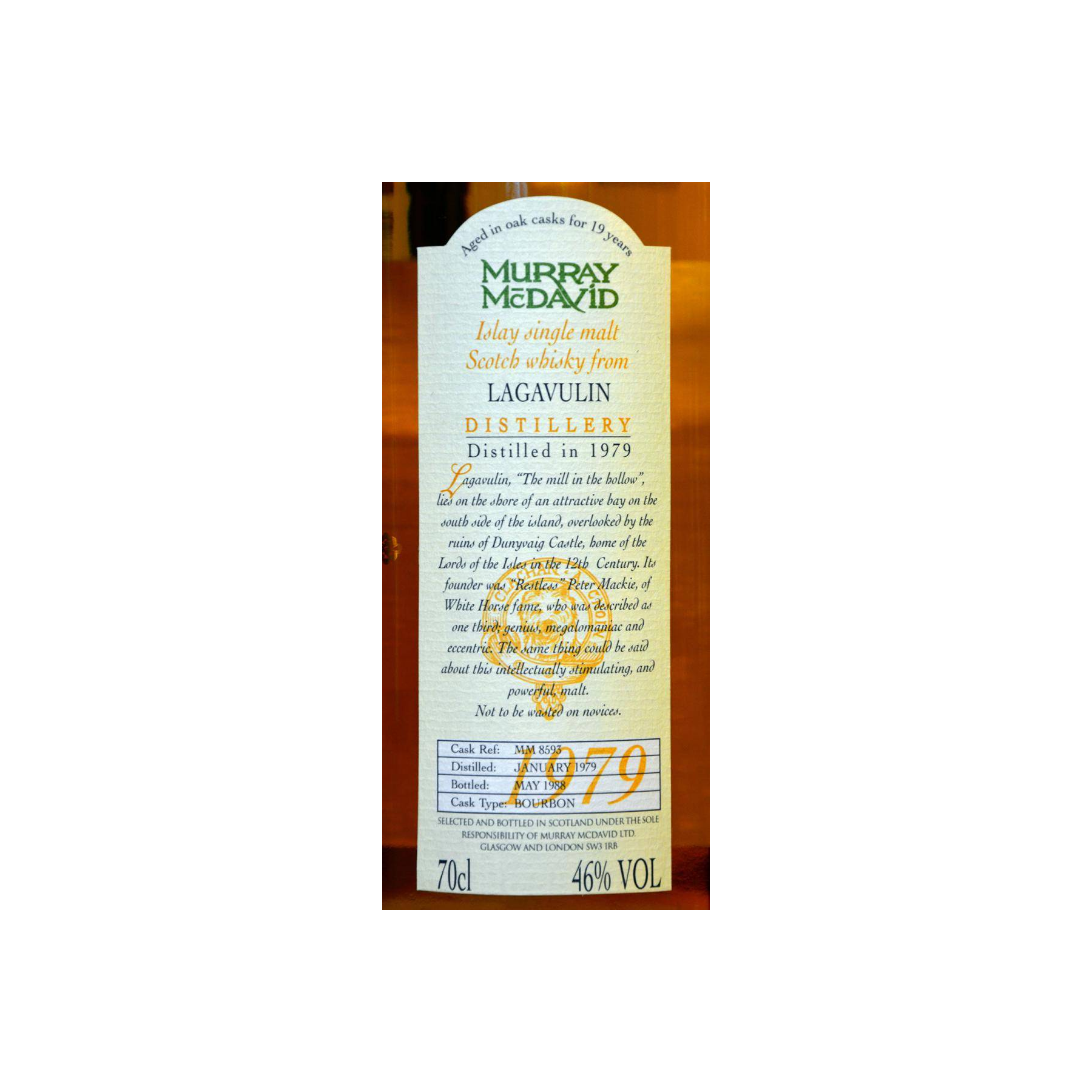 Lagavulin 1979 19 Years Single Malt Whisky 3