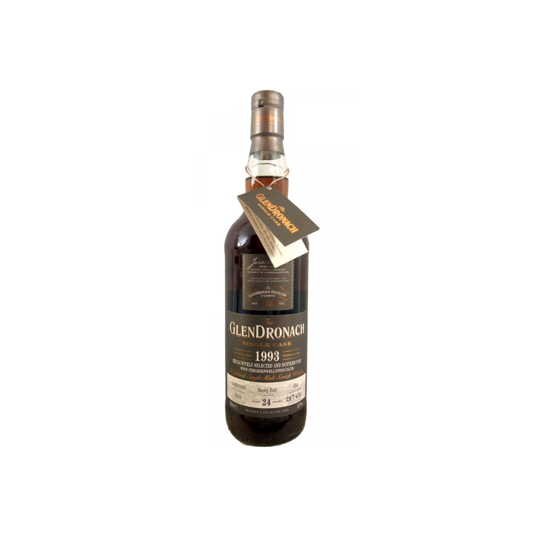 GlenDronach Single Cask 1993 24 Years Single Malt Whisky