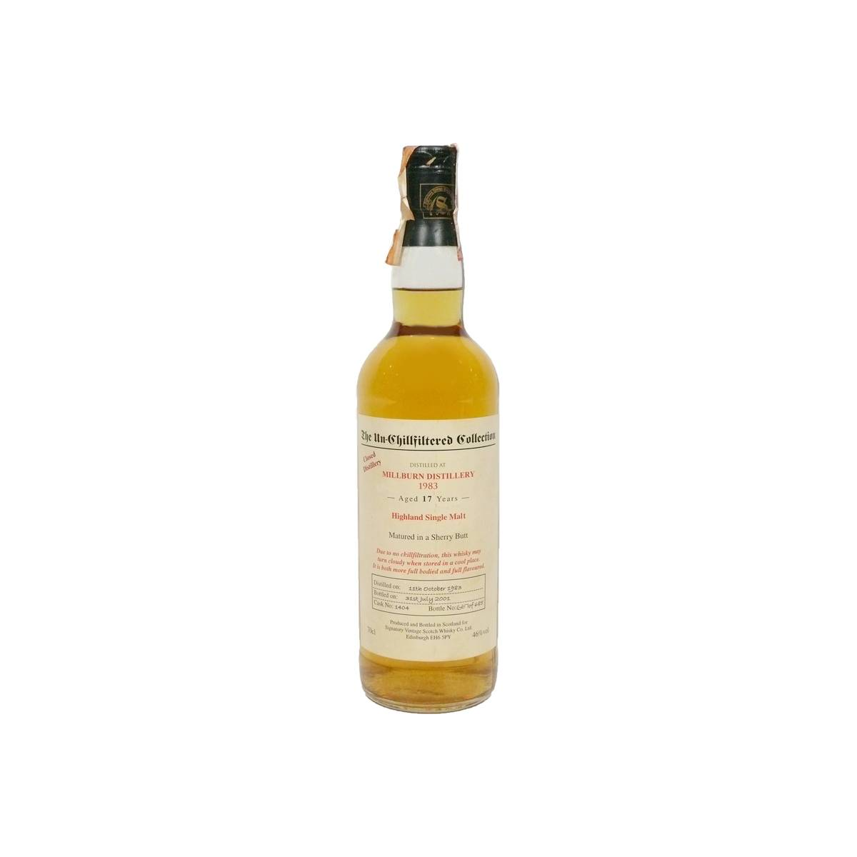 The Scotch Malt Whisky Society The Un-Chillfiltered Collection 1983 17 Years Single Malt Whisky