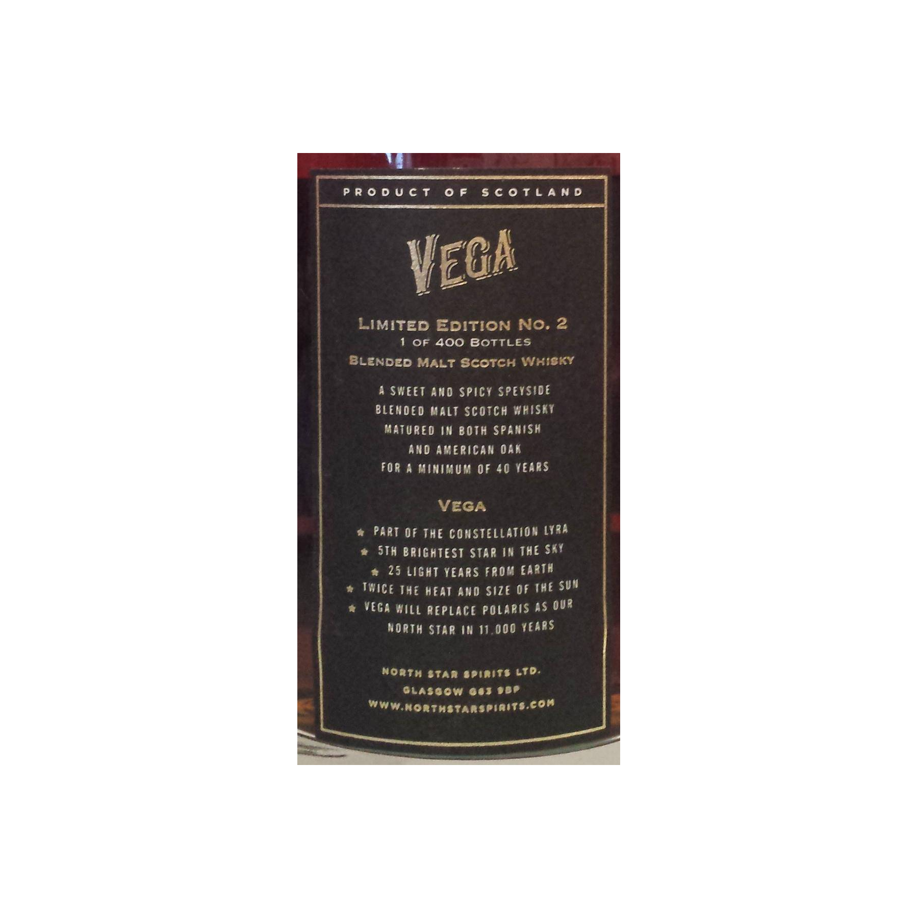 North Star Spirits 1977 40 Years Blended Malt Whisky 3
