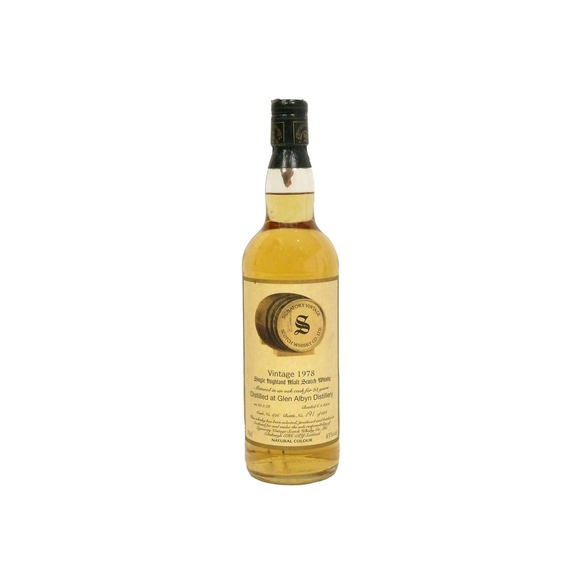 The Scotch Malt Whisky Society Vintage Collection 1978 23 Years Single Malt Whisky