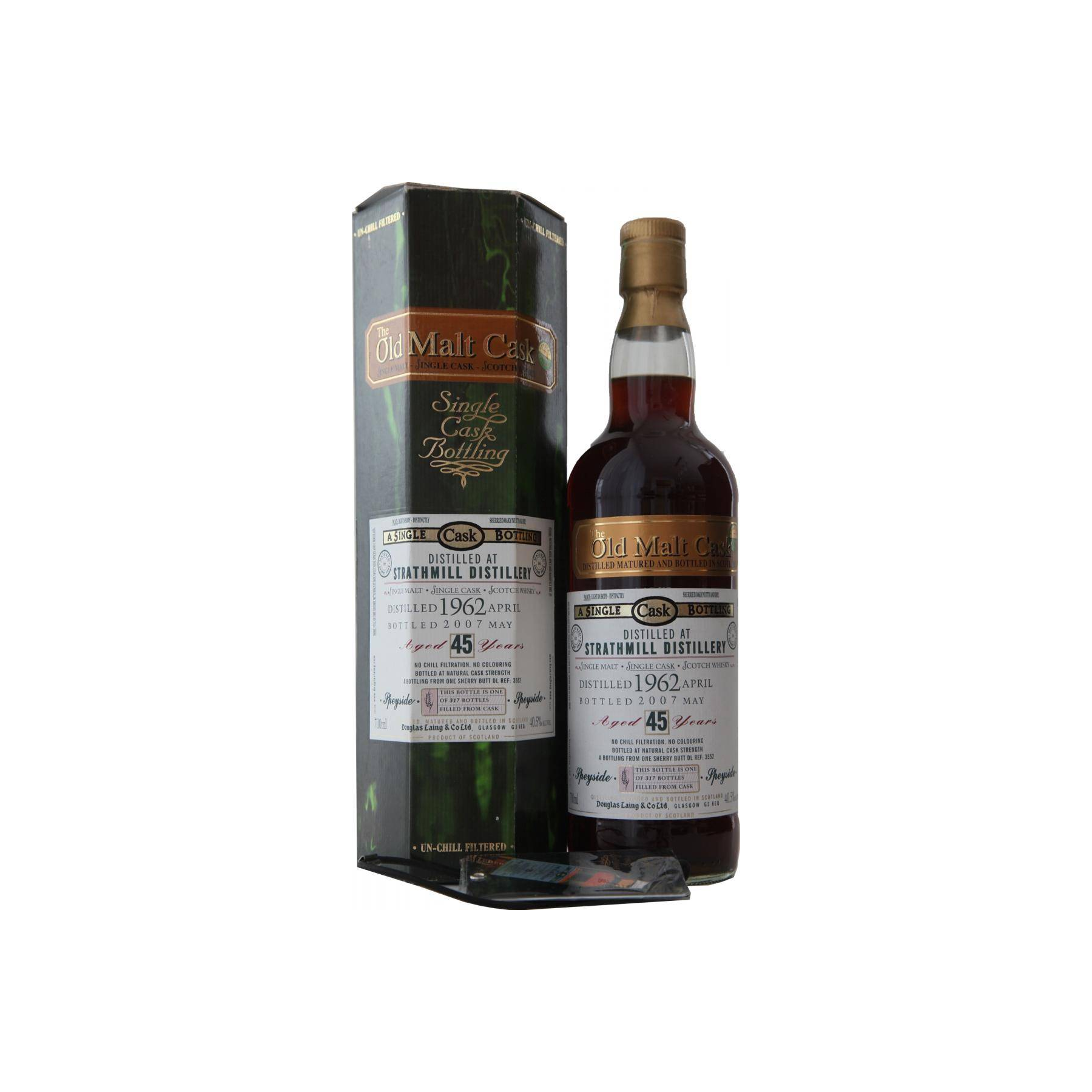 Strathmill Old Malt Cask 1962 45 Years Single Malt Whisky 3
