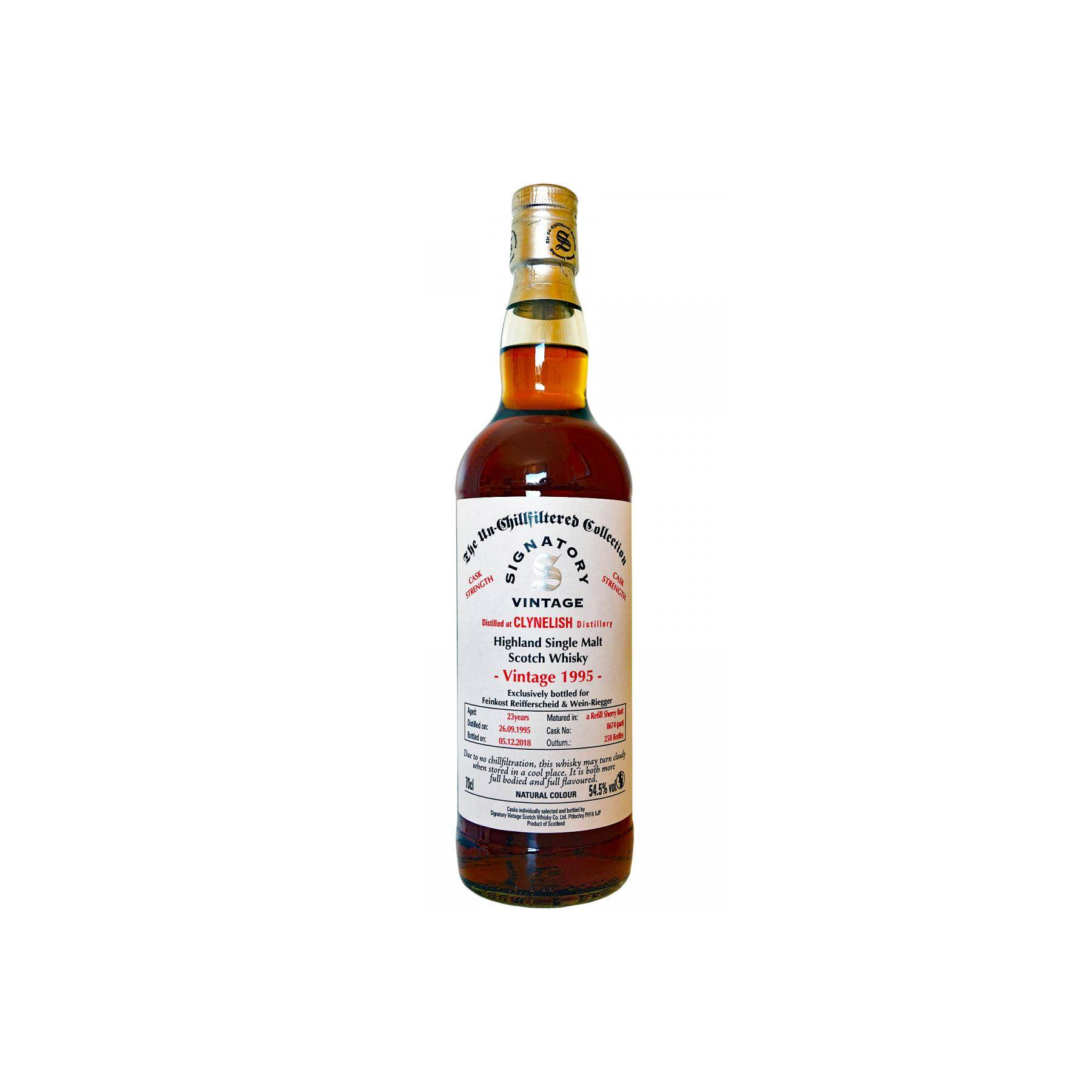 Clynelish 1995 23 Years Single Malt Whisky 2