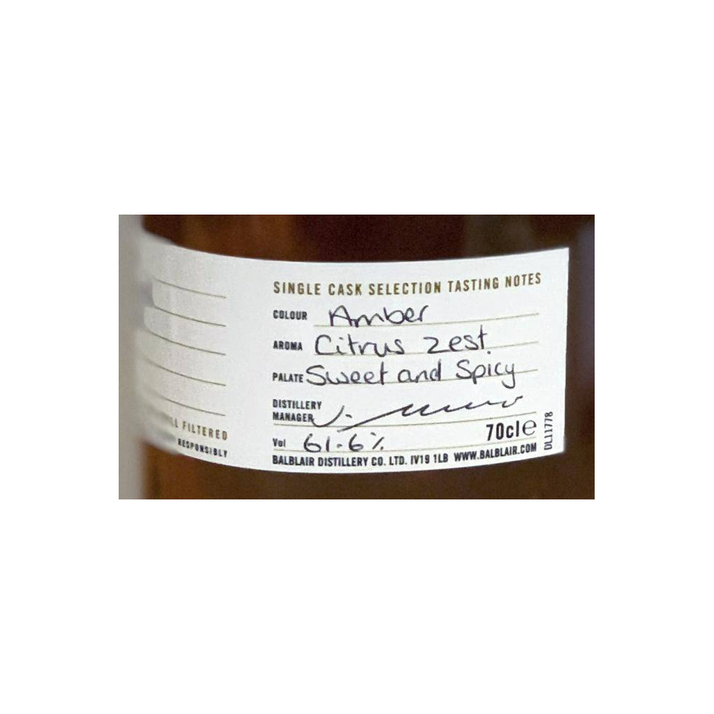 Balblair 2008 11 Years Single Malt Whisky 2