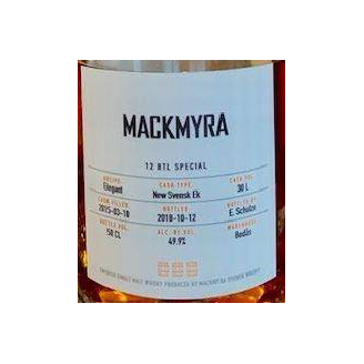 Mackmyra 2015 3 Years Single Malt Whisky