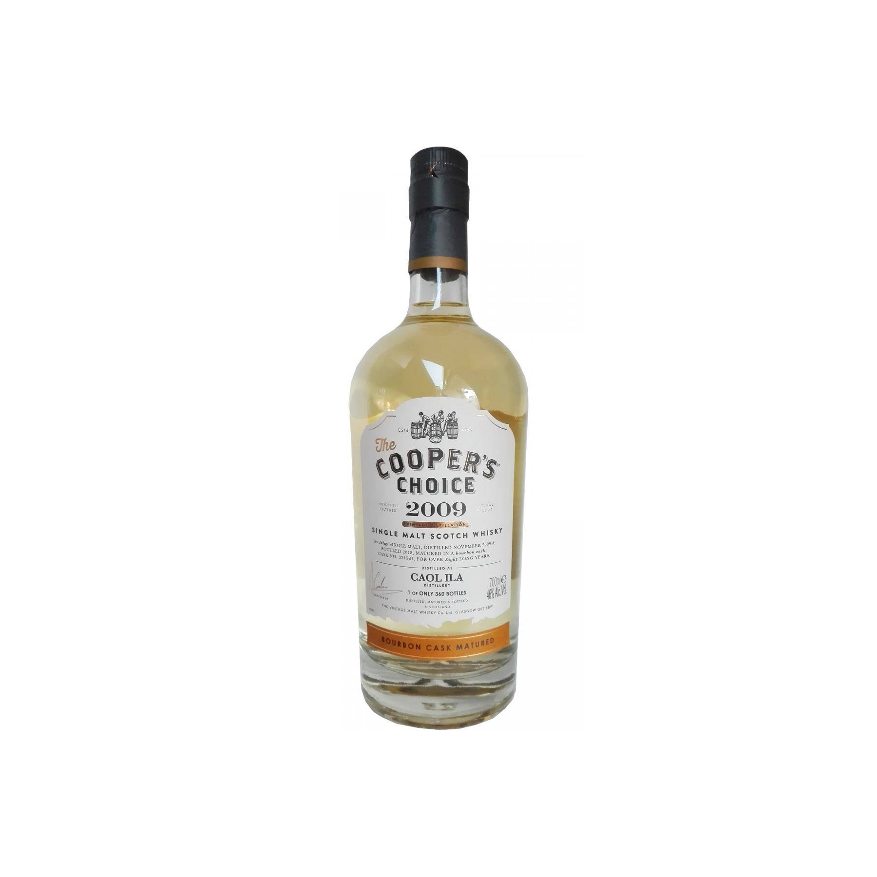 Caol Ila The Cooper's Choice 2009 8 Years Single Malt Whisky