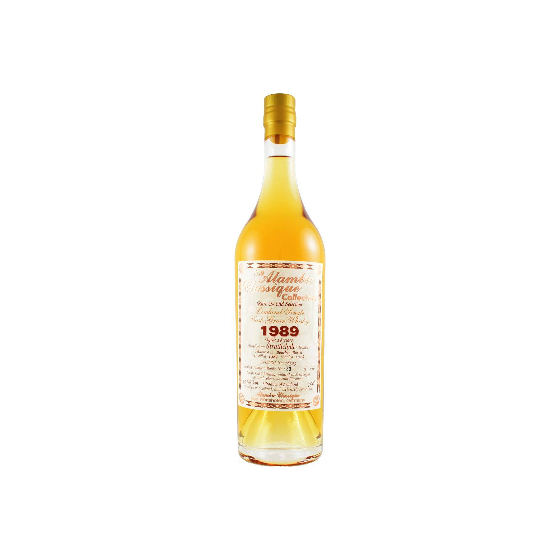 Strathclyde 1989 28 Years Single Grain Whisky