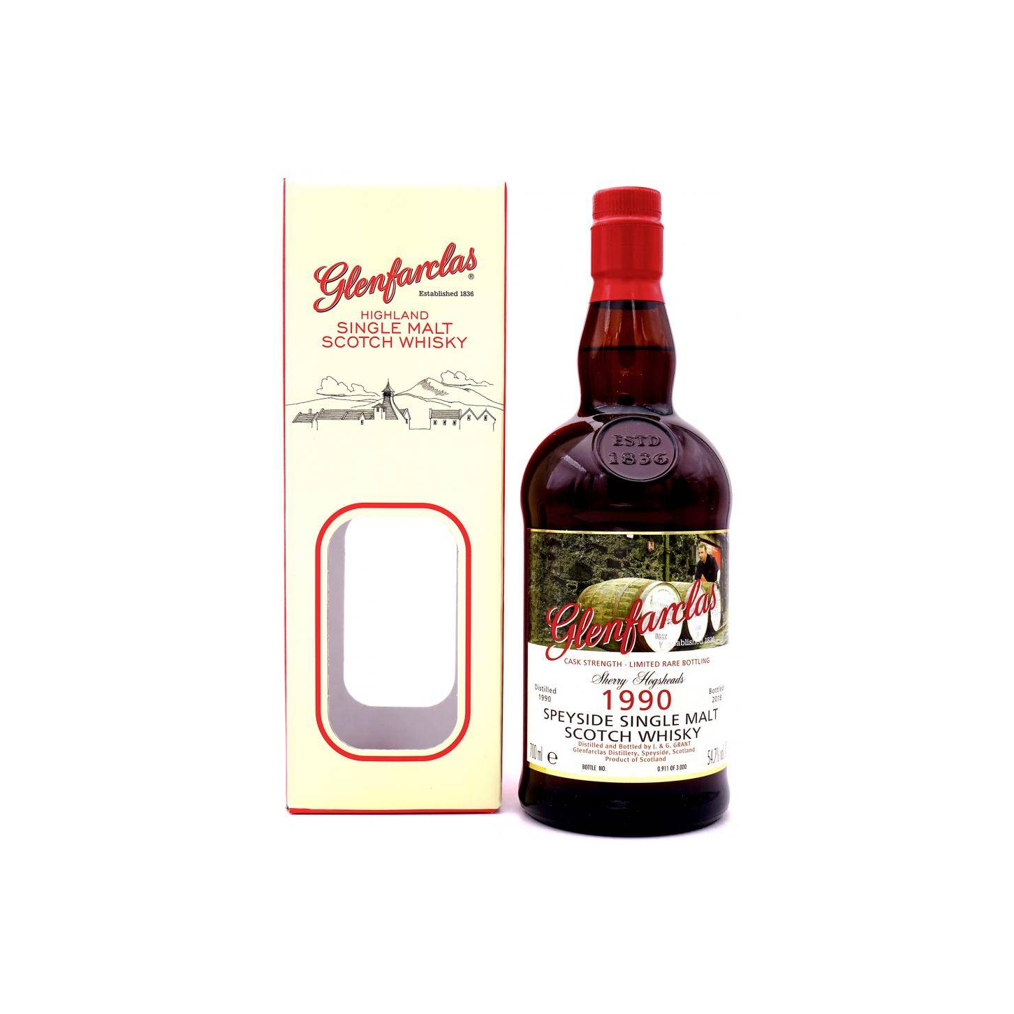 Glenfarclas 1990 28 Years Single Malt Whisky 3