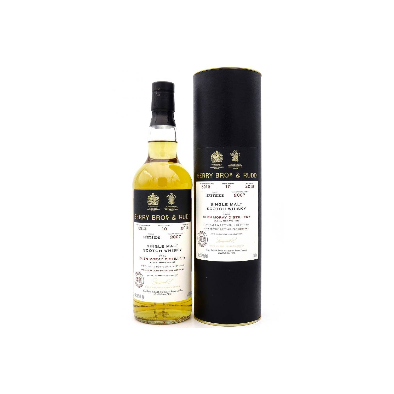 Glen Moray 2007 10 Years Single Malt Whisky 2
