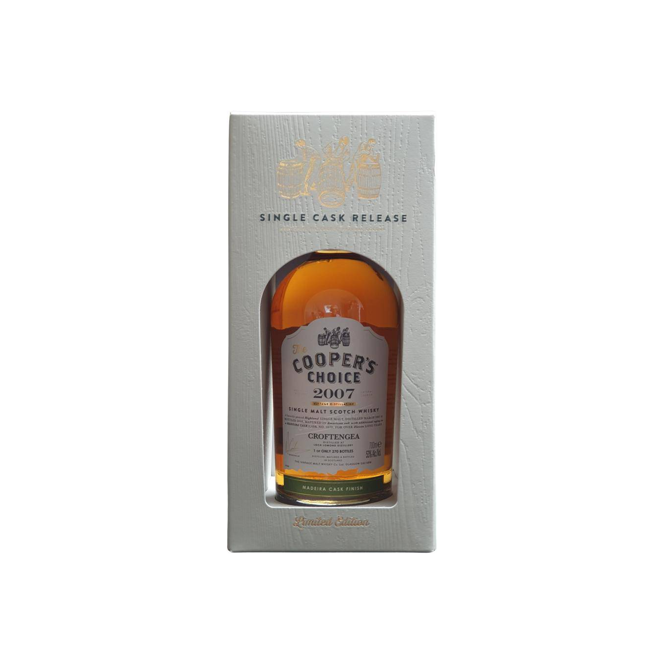 Loch Lomond The Cooper's Choice 2007 11 Years Single Malt Whisky 3
