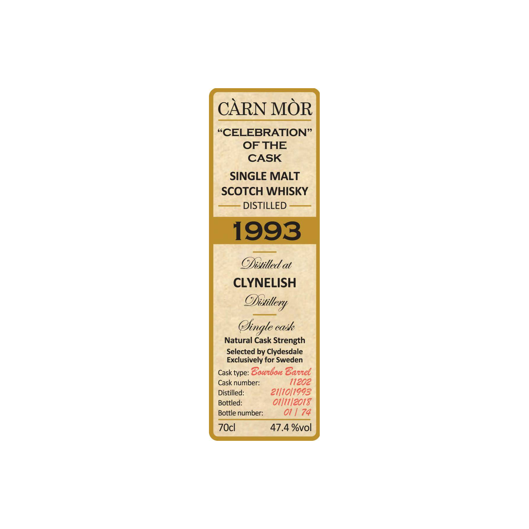 Clynelish 1993 25 Years Single Malt Whisky 2