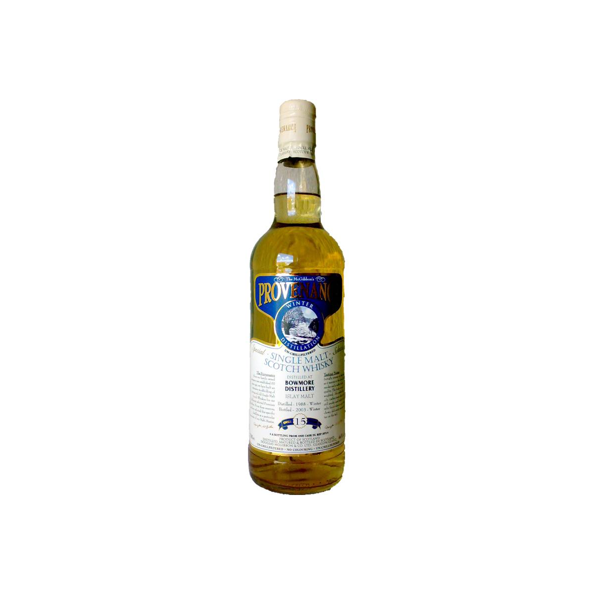 Bowmore McGibbon's Provenance 1988 15 Years Single Malt Whisky