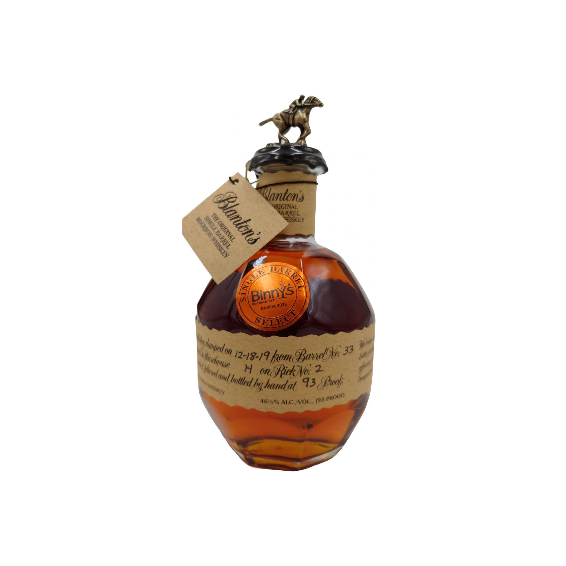 Blanton's Single Barrel Bourbon Whiskey Bourbon Whisky