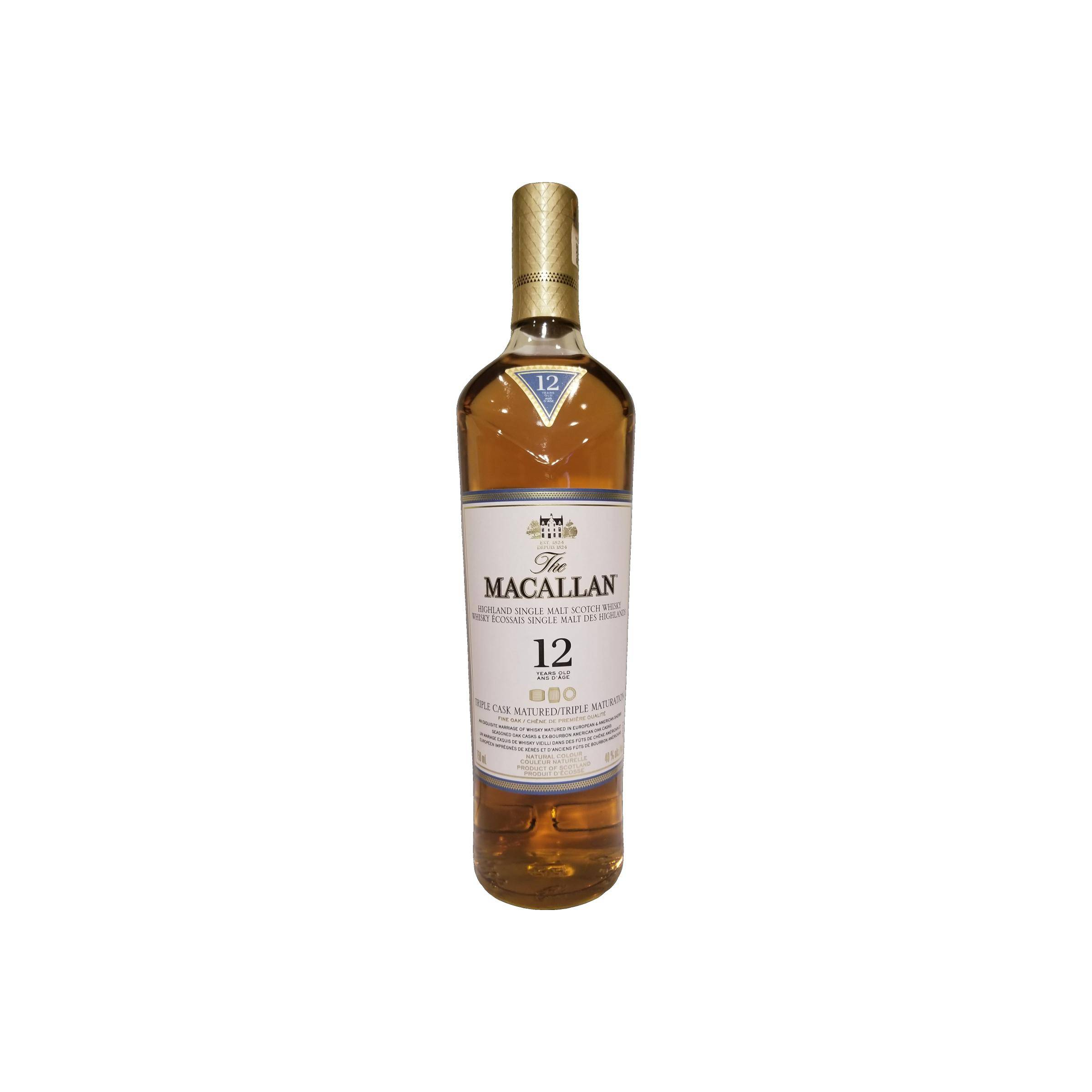 The Macallan 12 Years Single Malt Whisky