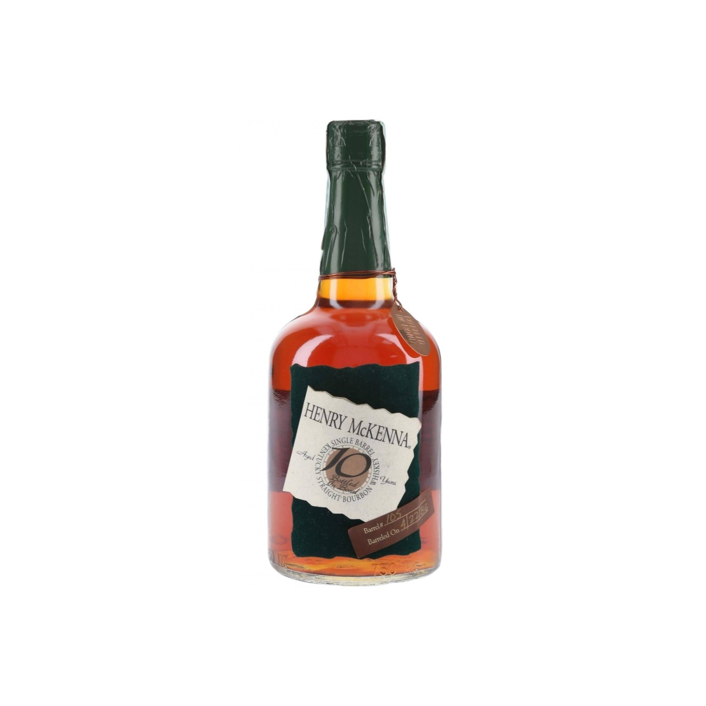 Henry McKenna Single Cask 1986 10 Years Bourbon Whisky