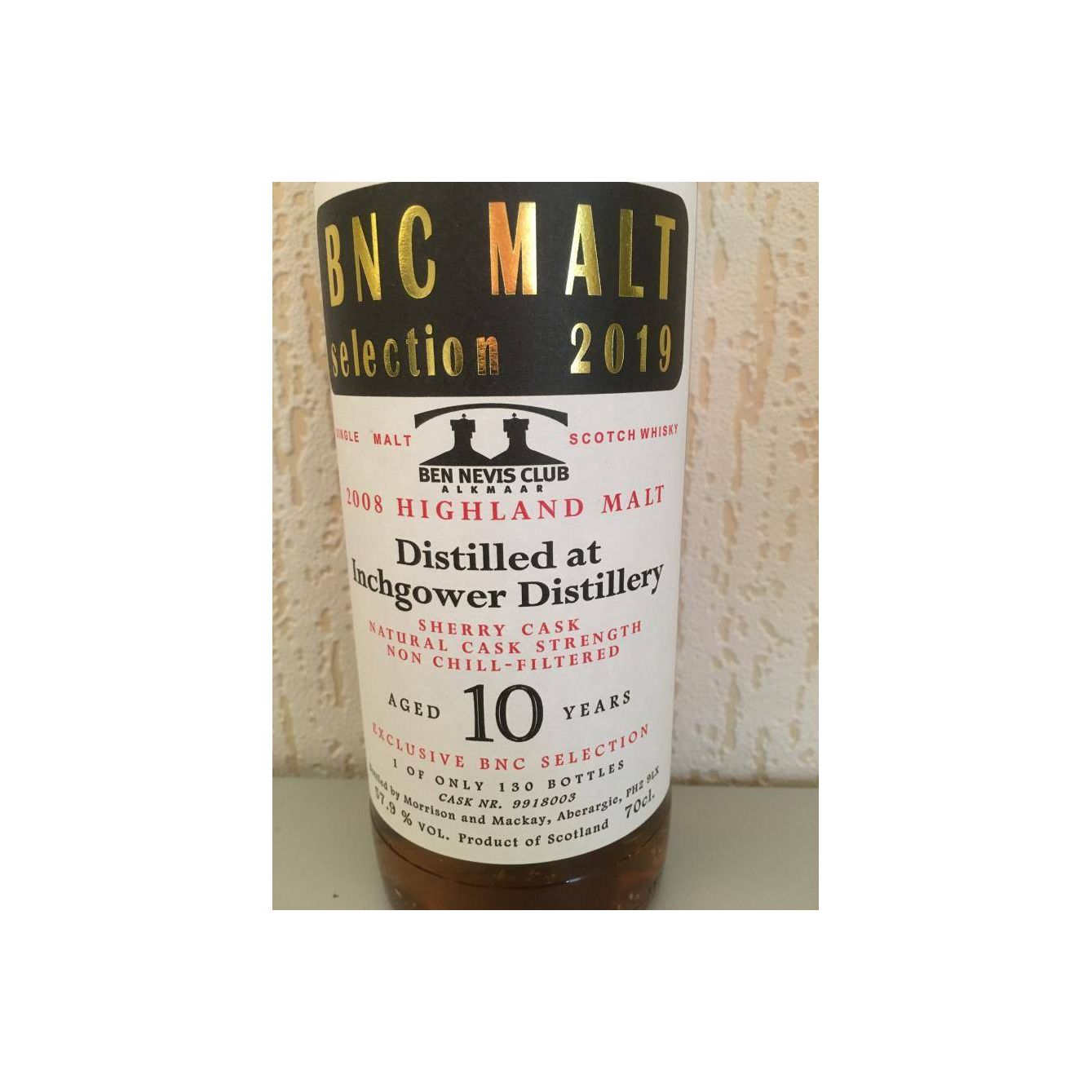 Inchgower 10 Years Single Malt Whisky 2