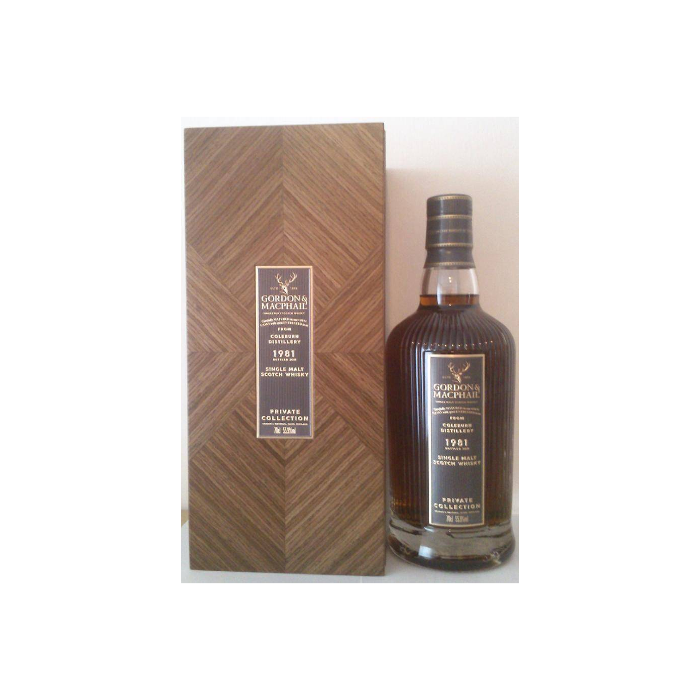 Coleburn 1981 38 Years Single Malt Whisky 3