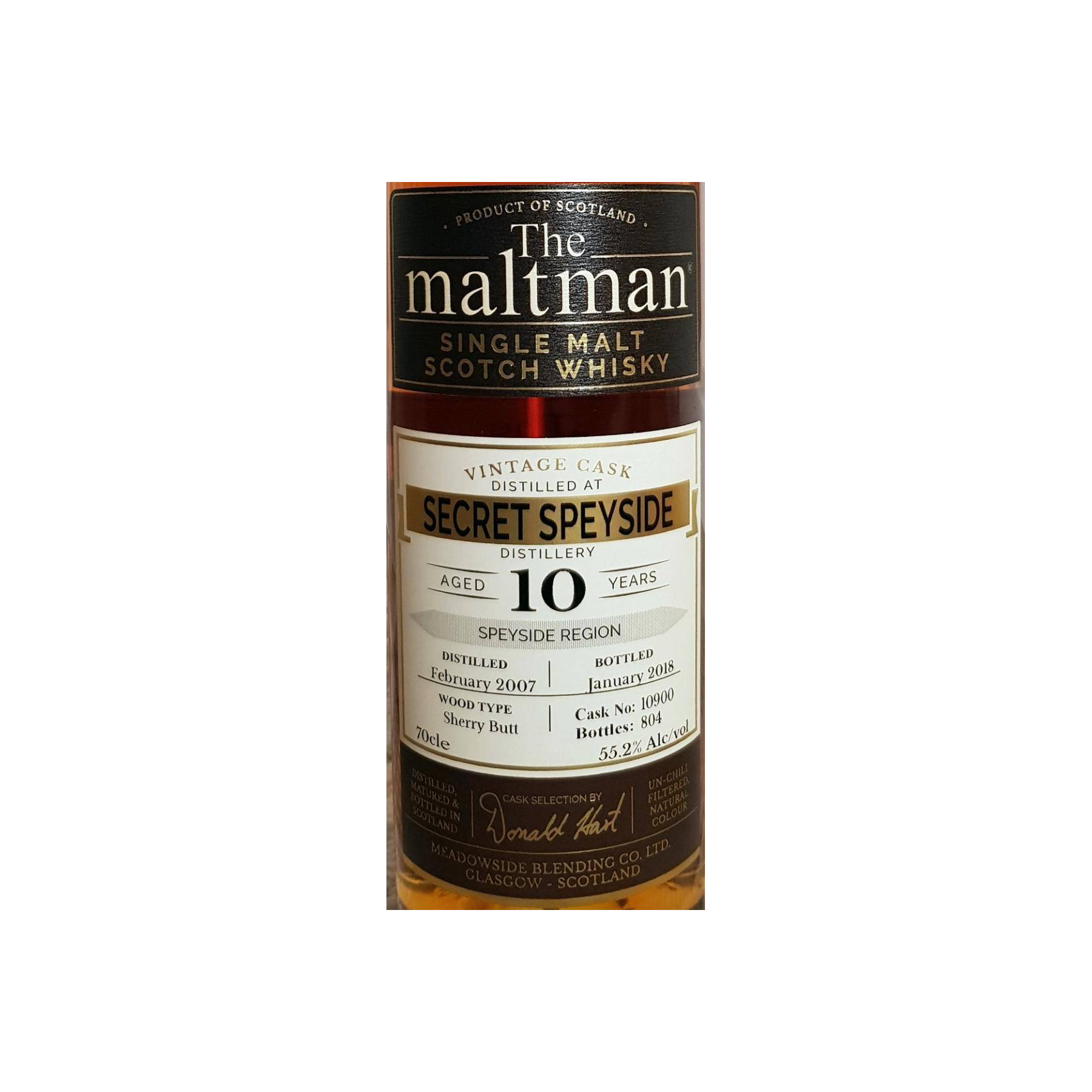 Meadowside Blending 2007 10 Years Single Malt Whisky 3