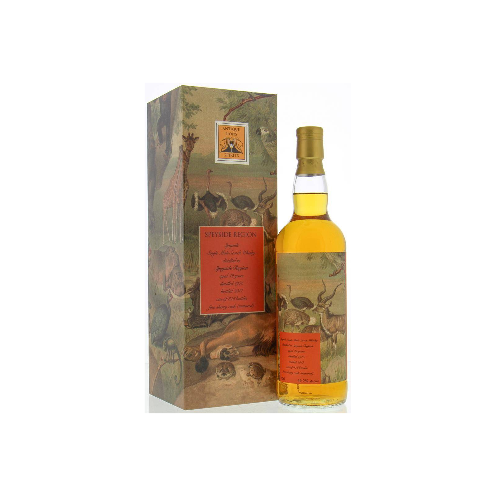 Antique Lions of Spirits 1975 42 Years Single Malt Whisky 2