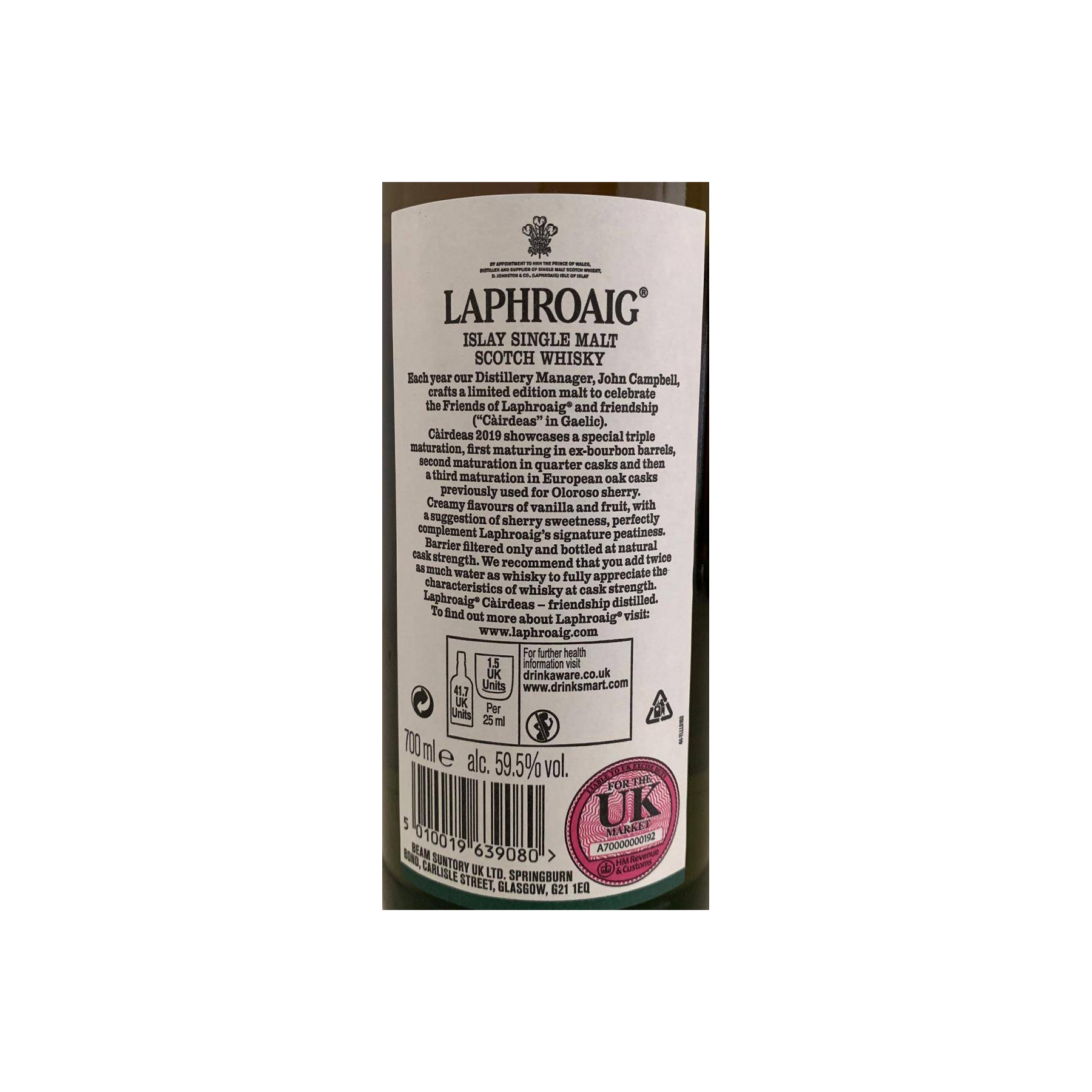 Laphroaig Single Malt Whisky 2