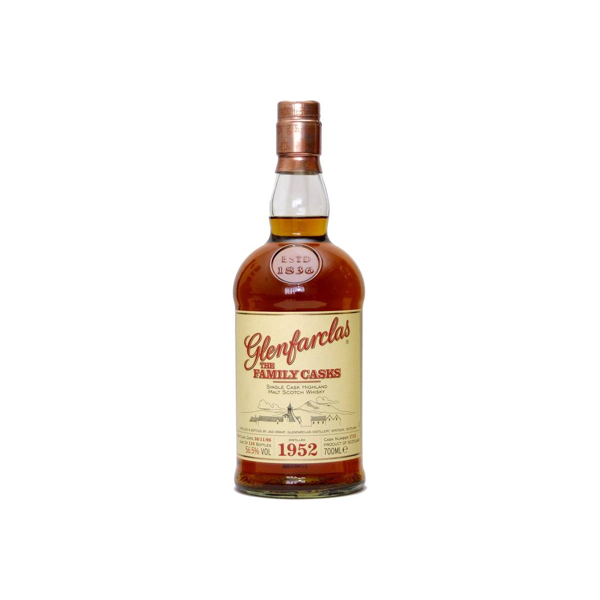 Glenfarclas 1952 53 Years Single Malt Whisky