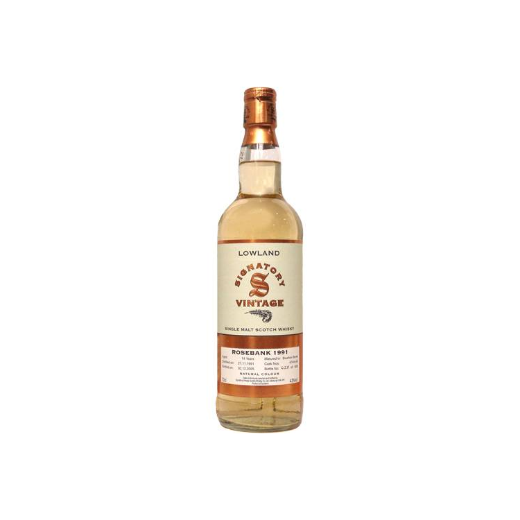 Rosebank Vintage Collection 1991 14 Years Single Malt Whisky