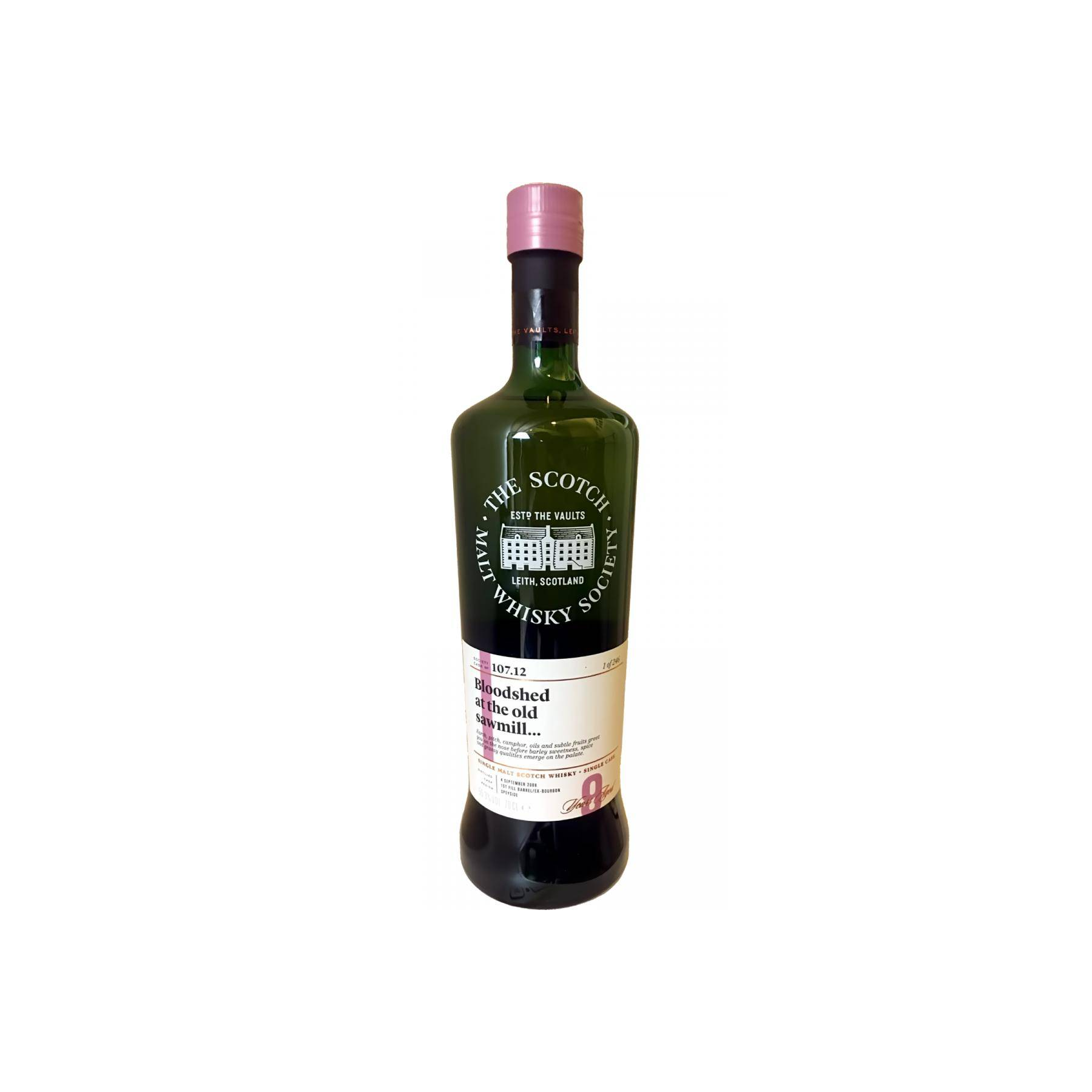 The Scotch Malt Whisky Society 2008 9 Years Single Malt Whisky 2
