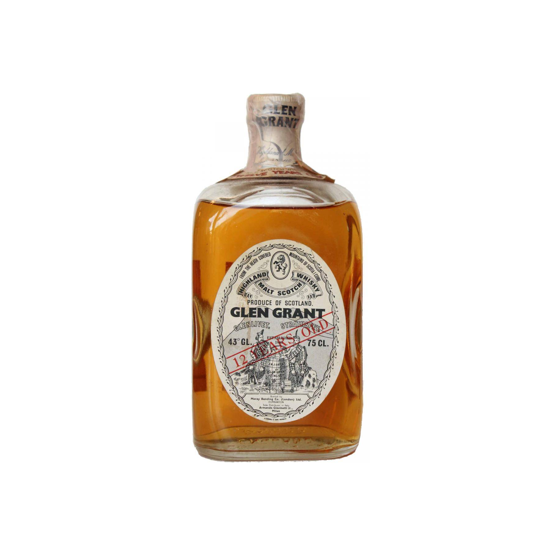 Glen Grant 12 Years Single Malt Whisky