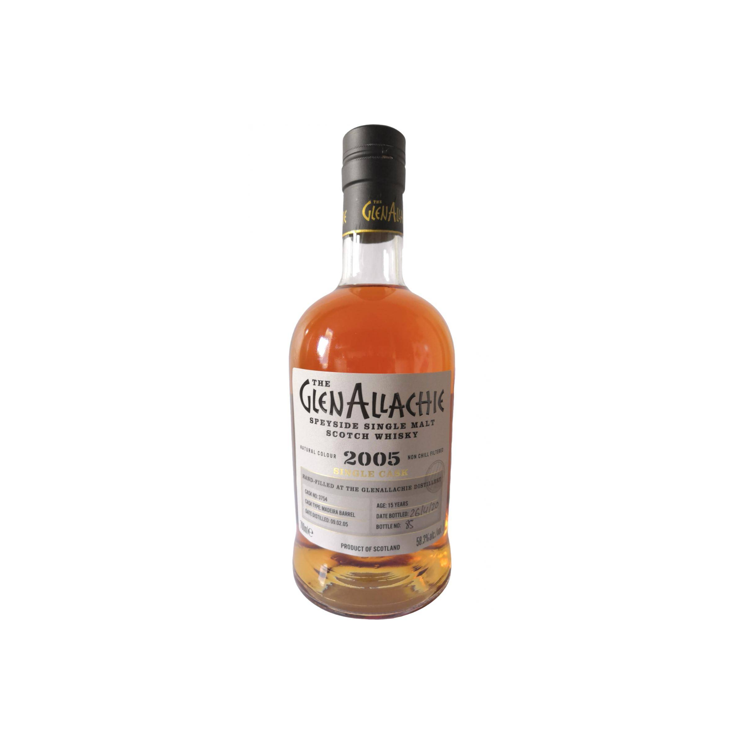The GlenAllachie Single Cask 2005 15 Years Single Malt Whisky