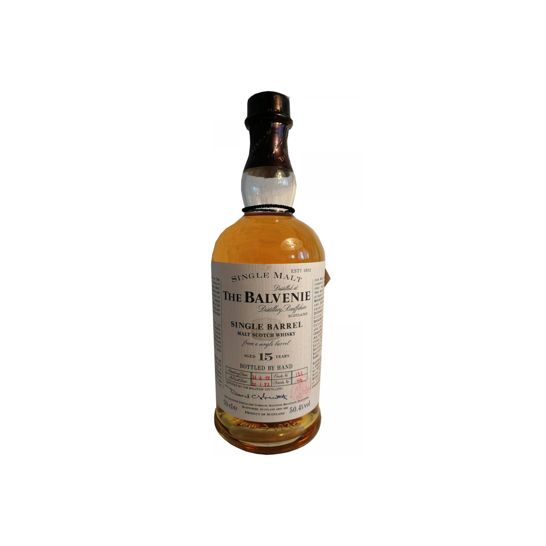 The Balvenie Single Cask 1982 15 Years Single Malt Whisky