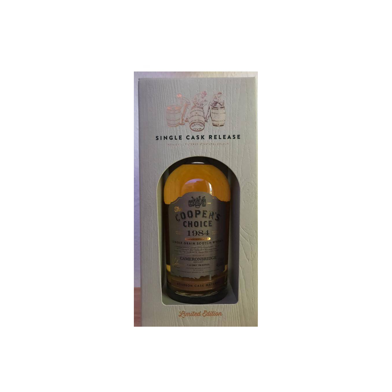 Cameronbridge The Cooper's Choice 1984 35 Years Single Grain Whisky 2